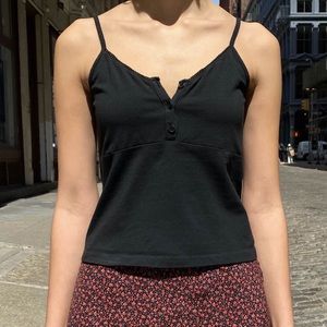 Brandy Melville Tiffany Tank Top in Black